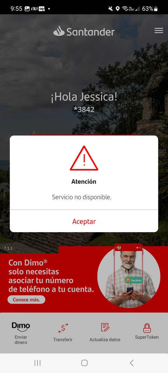 Jessica980202's tweet photo. Alguien sabe que le sucede a Santander?😠😩 https://t.co/ESMoTmslmM