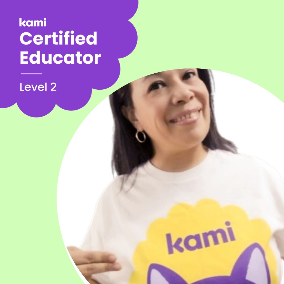 clauperfecto's tweet photo. Renovando certificación en el nivel 1 y 2 con los nuevos cursos rediseñados de @Kamiapp con unas mejoras increíbles cómo #ClassView para un seguimiento muy completo al trabajo de tus estudiantes. Te interesa?
https://t.co/f6IH95NpJz #kamicertifiededucator #letskami https://t.co/T3UL8ZCovJ