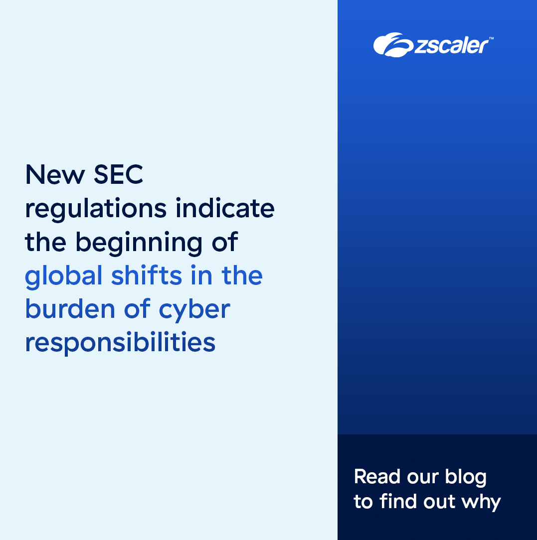 CFOs and Board members must spearhead the enterprise's cyber readiness initiatives. As Jay Chaudhry noted in his blog on #cybersecurity and #AI predictions for 2024, new SEC regulations will play a pivotal part in this shift. Learn more👉 spklr.io/6011oeSc