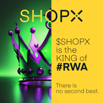 ❎ It's officially #RWASeason with $SHOPX ❎ 

Get in on the action of #RWASeason powered by $SHOPX! 

With a visionary ambassador program and groundbreaking plans underway, the journey to redefine commerce has begun. Are you ready for the revolution? #Web3 #NFT