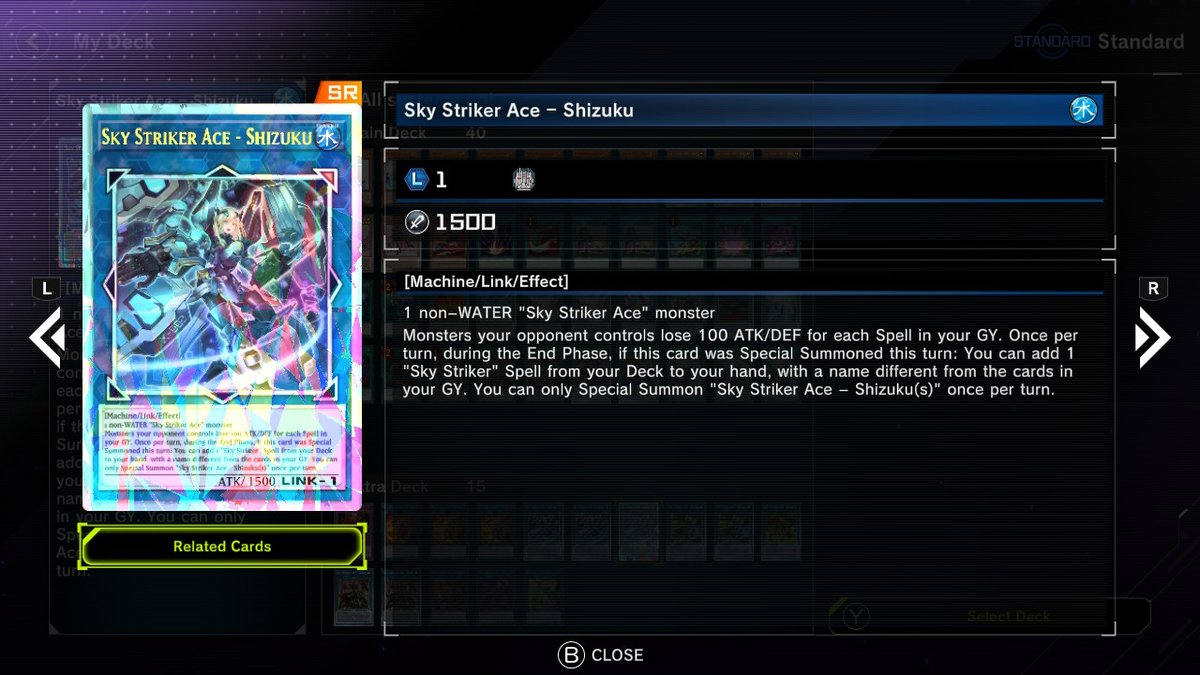 dbeeeTV's tweet photo. FINALLY #skystriker #YuGiOhMASTERDUEL #NintendoSwitch https://t.co/lNYo4GjP8W