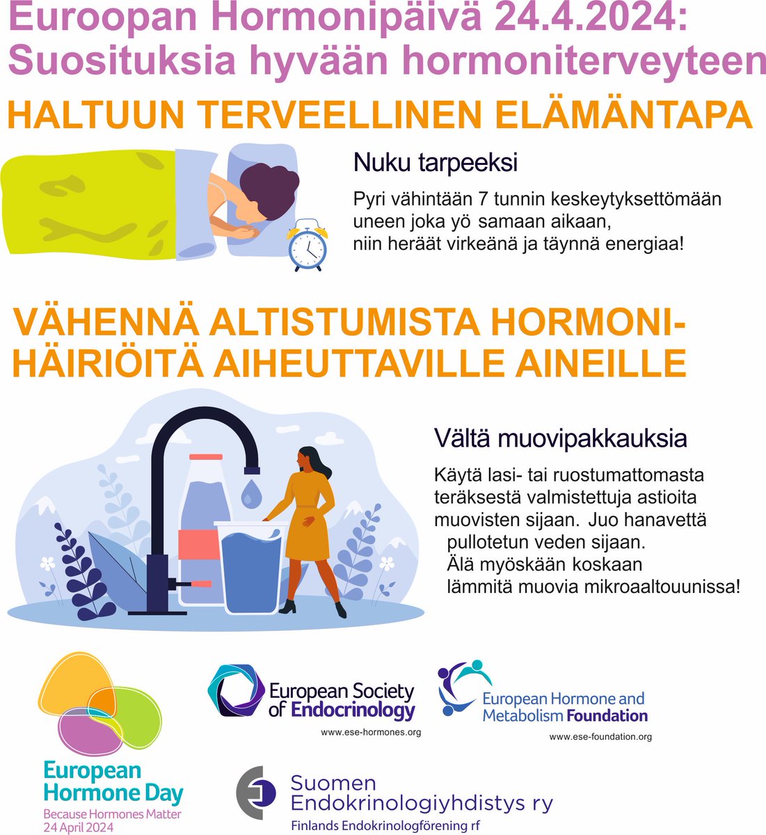 Tänään vietetään Euroopan hormonipäivää! Tutkimusryhmäni Itä-Suomen yliopistossa (@UniEastFinland) tutkii hormoneja ja niihin liittyviä tauteja. 

@ESEndocrinology
#EuropeanHormoneDay 
#BecauseHormonesMatter