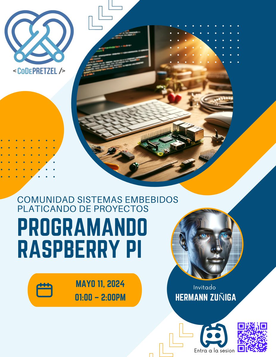 RKarosuo's tweet image. @PretzelCode Vamos por una reunión más, donde hablará nuestro compañero Leo y sus proyectos en RPI