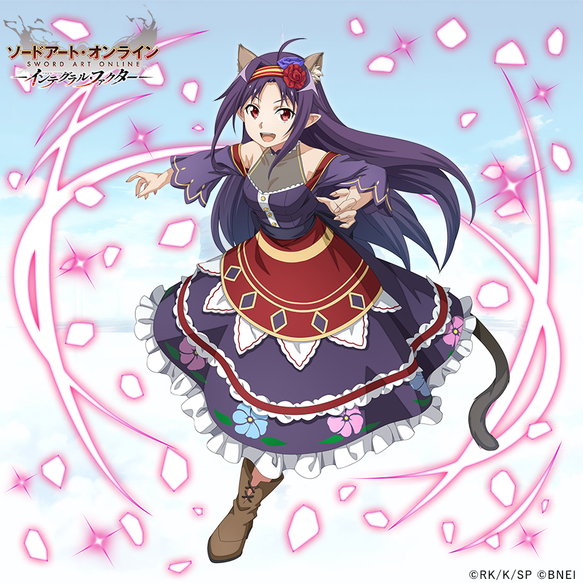 予告／ 獣人姿のユウキとアルゴの新☆4スキルレコードが【本日