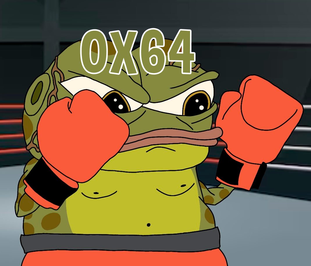 Hoppy0x64's tweet photo. 0X64 $HOPPY  is unmatched in the ring. https://t.co/4gzwSbYmOc