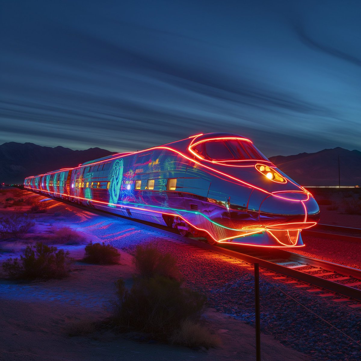 The new all-electric, zero emission SoCal-to-Vegas train will be capable of reaching top speeds of 200 mph and will bring gamblers from Rancho Cucamonga to Strip casinos in just 130 minutes. 🎲