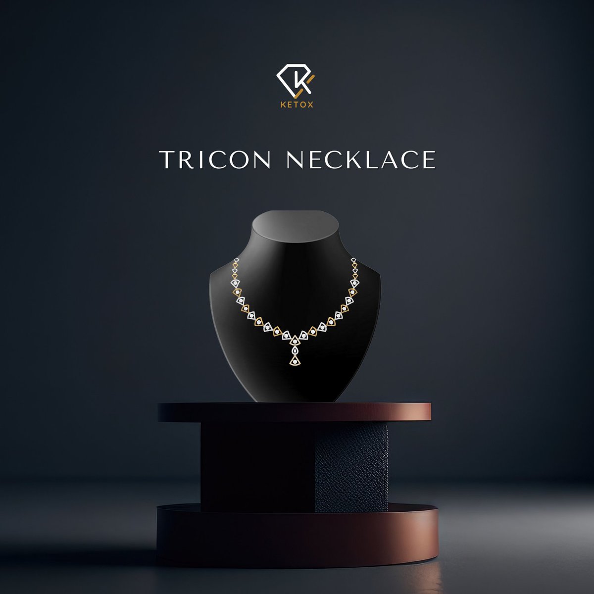 Sparkle with Elegance ✨💎 Embrace Timeless Glamour with Our Tricon Diamond Necklace.

#TriconDiamondNecklace #LuxuryJewelry #DiamondLove #TimelessBeauty #StatementPiece #BlingBling #JewelryGoals #SparkleAndShine #DreamJewels #FashionForward #Ketoxjewellery