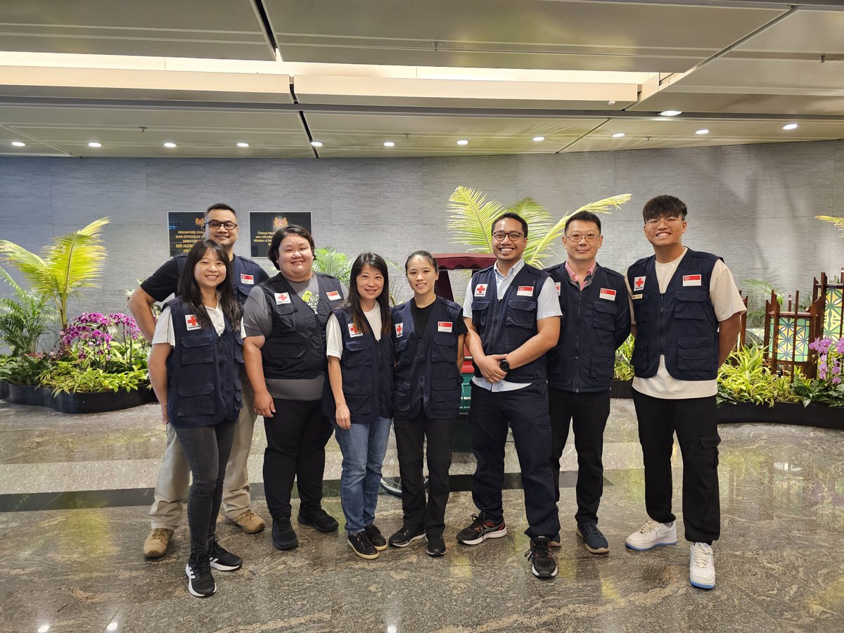 SGRedCross's tweet photo. In response to the ongoing humanitarian crisis in the Gaza Strip, the Singapore Red Cross (SRC) is sending its next tranche of support, valued at USD$600,000, to assist the affected communities. https://t.co/q3LMs6nX4A #sgredcross (1/2) https://t.co/L9j8d739eS