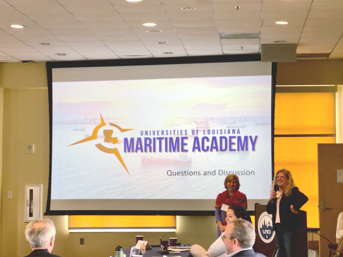 UNOTI's tweet photo. Great meetings and robust discussions marked the National Academies Marine Board Spring Meeting at UNO.  @NASEMTRB https://t.co/U1TjSwvAyx