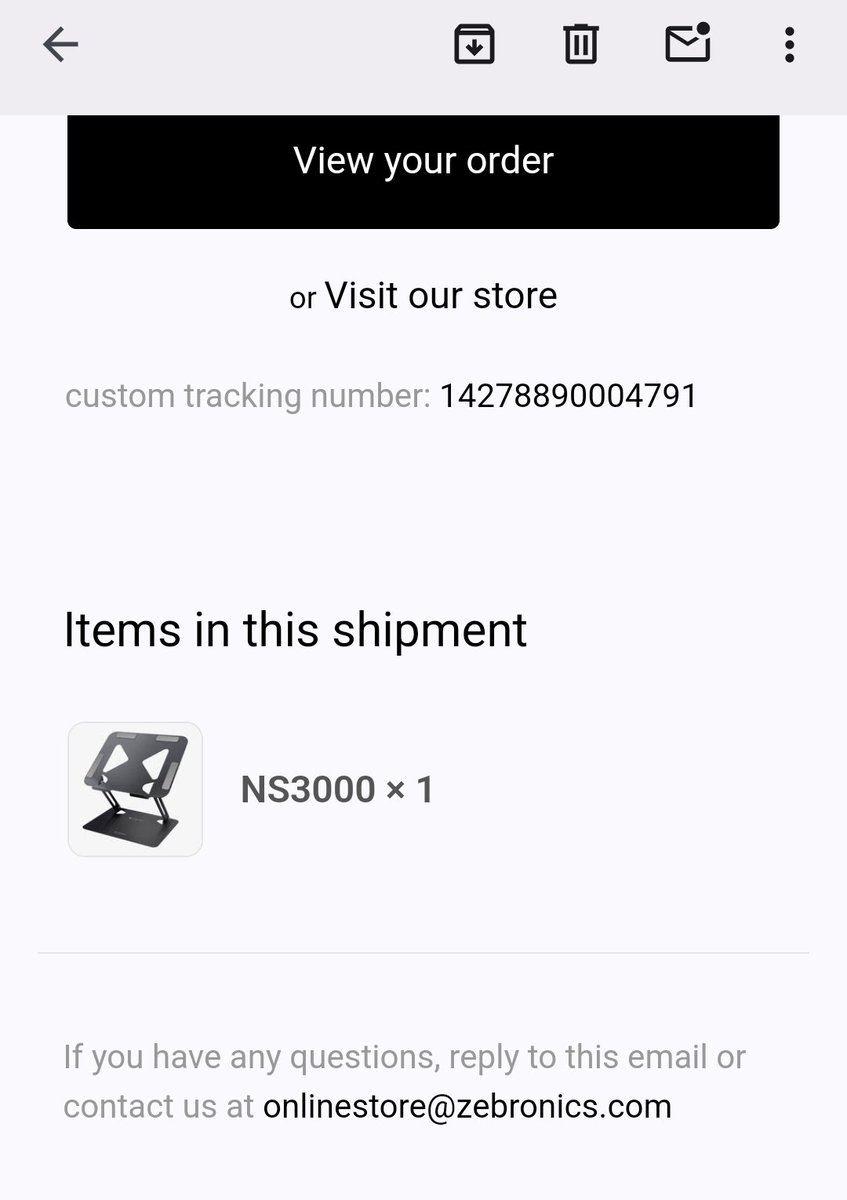 pmulpur's tweet photo. @zebronics I ordered a laptop stand NS3000 on April 20th from your website. It was supposed to be delivered on April 22nd but has not been delivered till date. I sent a direct msg to you with all the details. Plz look into it and ensure it's delivered today else refund the money https://t.co/u4PMZcN1IL