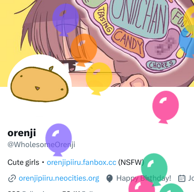 orenji (@WholesomeOrenji) on X