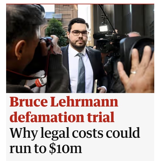 Spare a thought for Bruce Lehrmann as his legal woes escalate. 😢 

...  

On second thoughts,  he can get fucked.  

#BruceLehrmann #auspol #BrokeBrucie
