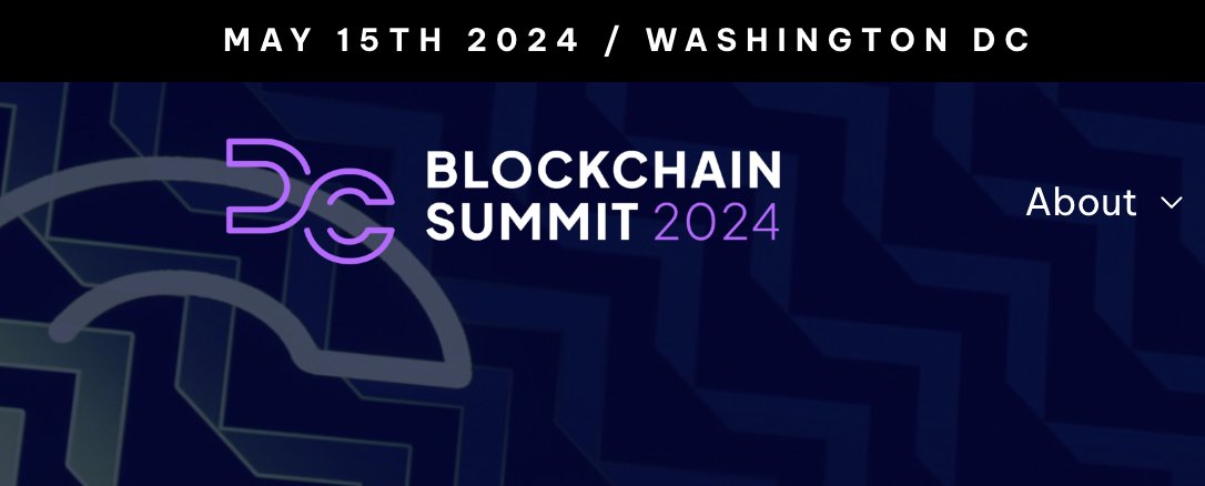 💥Coming in May Blockchain Summit 2024 -Regulators -Government -Banks -Blockchain native companies Link : dcblockchainsummit.com/speakers/