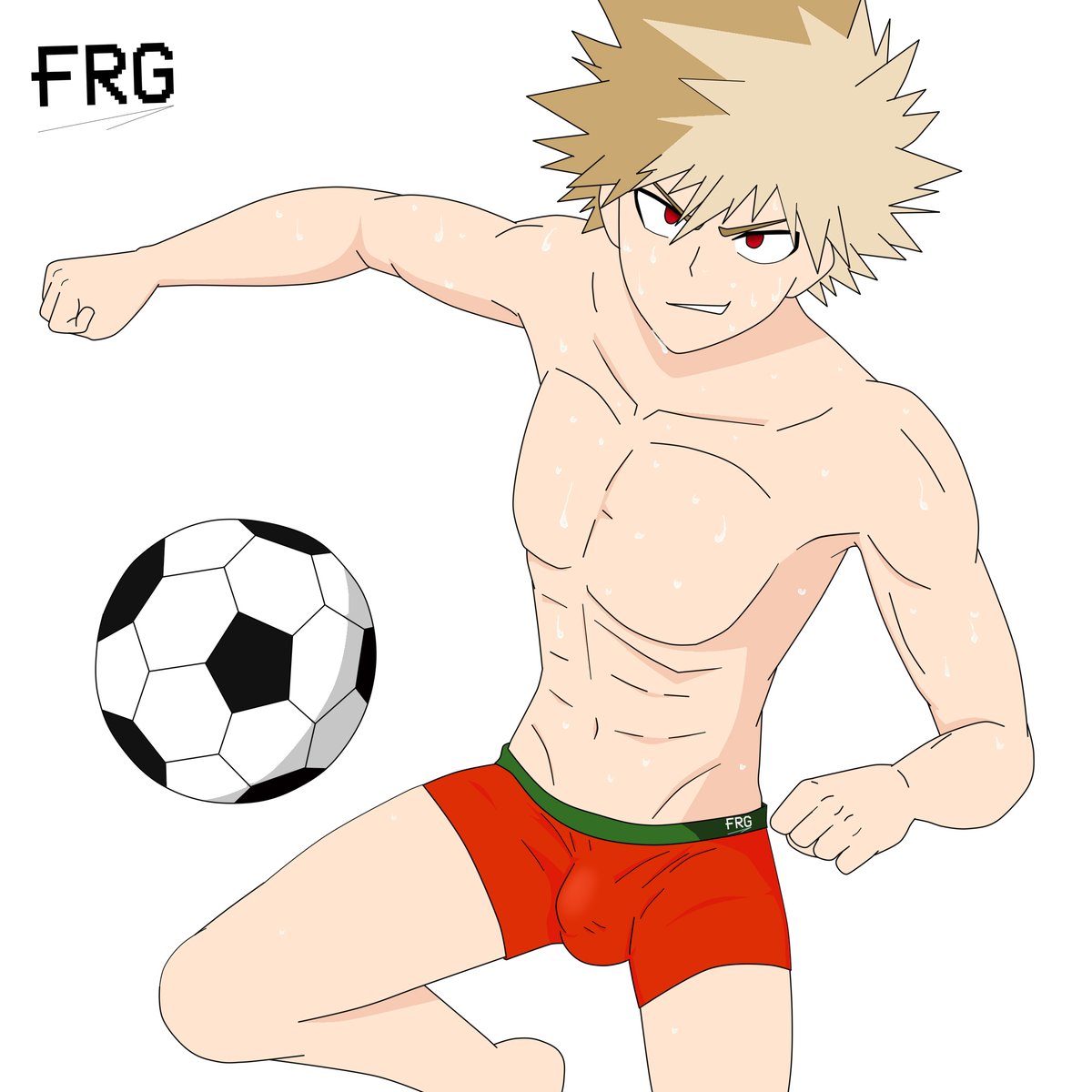 Nicole_FRG's tweet photo. #bakugoukatsuki #Bakugou #BokuNoHeroAcademia #nsfwfanart https://t.co/ADl38NseBK