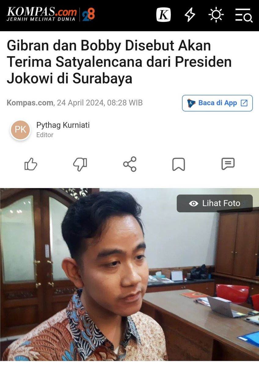 Soal.
1: Apa prestasinya sehingga Adik kita ini terima Satyalencana..?
2:Siapa dan Apa hubungan Adik ini dengan yang menyematkan Satyalencana kepadanya...?
Di jawab ya..dan jawabanya Bebas.
😁