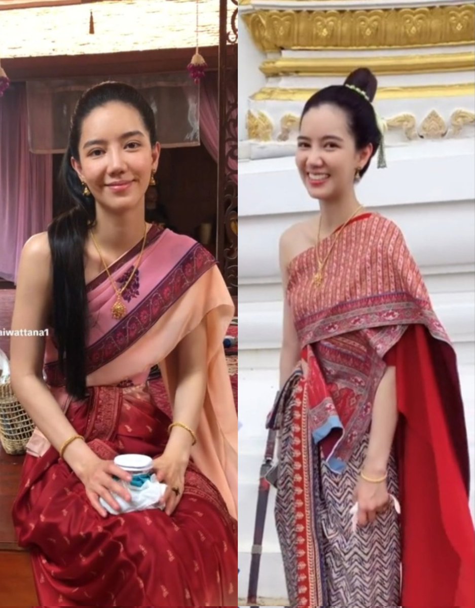 สไบแม่มาลี งามทุกชุดเลยหนา🌸🌸
#ริชชี่อรเณศ #กลิ่นมาลี