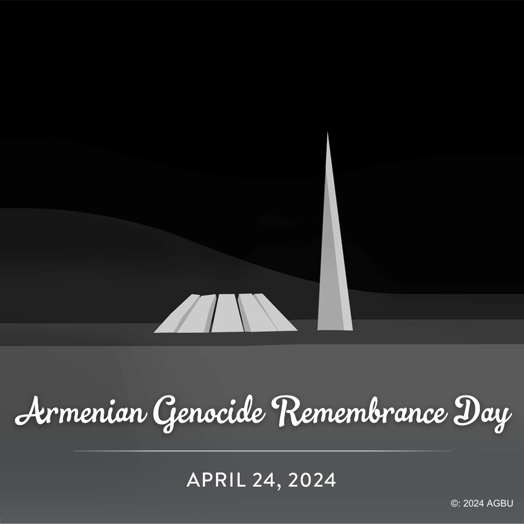 On April 24, we mourn and honor the loss of our 1.5 million martyrs who died during the Armenian Genocide. Today, Armenians worldwide pause to reflect on the atrocities of the time and the painful realities we continue to face as a people. #neverfoget #wearestillhere