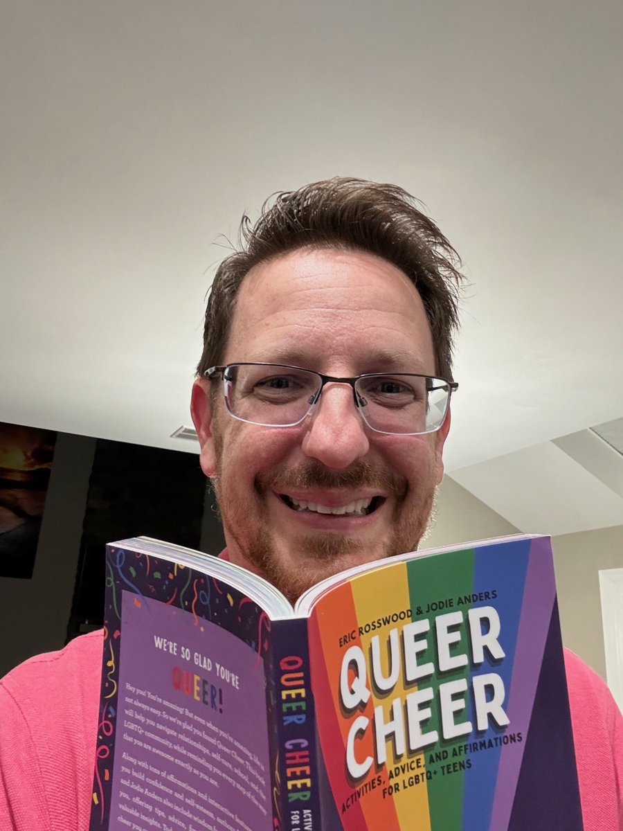MangoPublishing's tweet photo. The physical copies of Queer Cheer are here, and author Eric Rosswood (@LGBT_Activist) loves them! Get yours when the book comes out this May.
#ericrosswood #QueerCheer #mangopublishing #lgbtqcommunity #lgbtbooks https://t.co/CoO22mmPwh