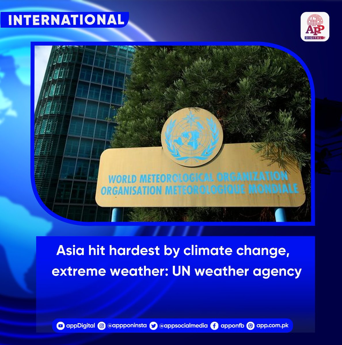 Asia remained the world’s most disaster-affected region in 2023 due to weather, climate and water-related hazards, with storms and floods hitting the continent the hardest, according to a new report from the World Meteorological Organization (WMO). #WMO #ClimteChange #Weather