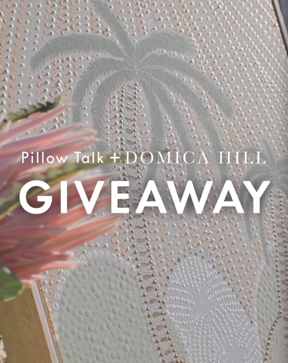 🏆 Win two original artworks that inspired the Domica Hill x Pillow Talk homewares collection
👉 competitionsinaustralia.com/win-two-origin…

#aus🇦🇺 #competition #comp #comps #australia #competitions #competitionaustralia #competitiontime