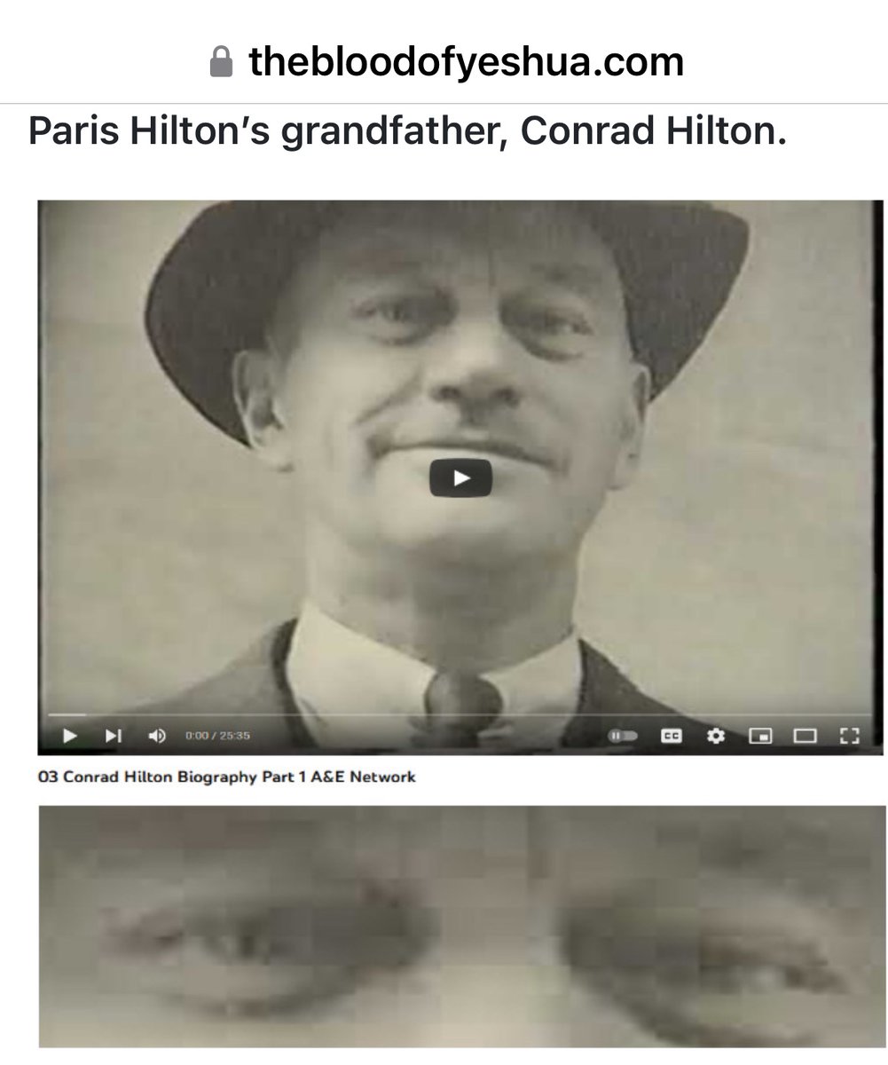 CONRAD HILTON - REPTILIAN EYES