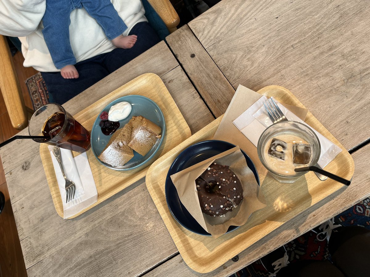 運動したご褒美に高カロリードーナツ🍩