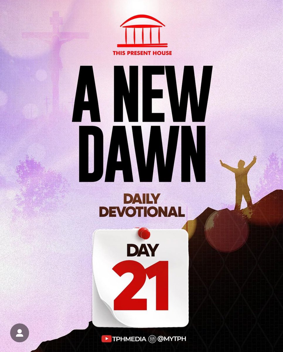 MyTPH's tweet photo. #ANewDawn devotional [24-Apr-24]
We have come to share in Christ,IF indeed we hold *our original conviction* firmly, to the very end.
- Heb.3:14

This verse iterates that:
-it’s possible for conviction to wane;
-conviction can change.

Be intentional about avoiding such pitfalls. https://t.co/txnfhtL1vC