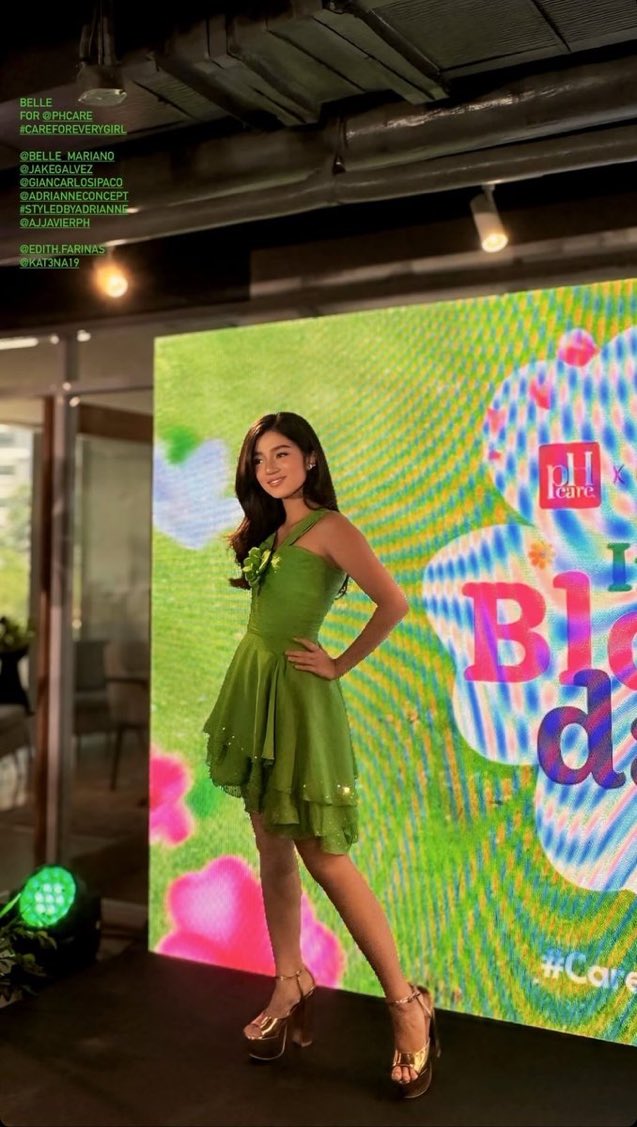 mereya_s's tweet photo. so prettyyyy!💚#BelleMariano https://t.co/tMVNKwQFoQ