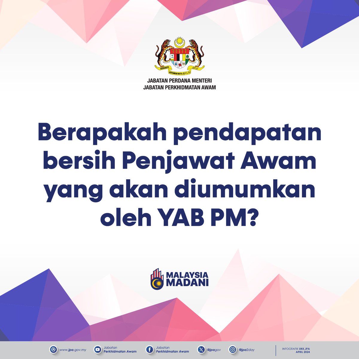 Jabatan Perkhidmatan Awam 🇲🇾 tweet media