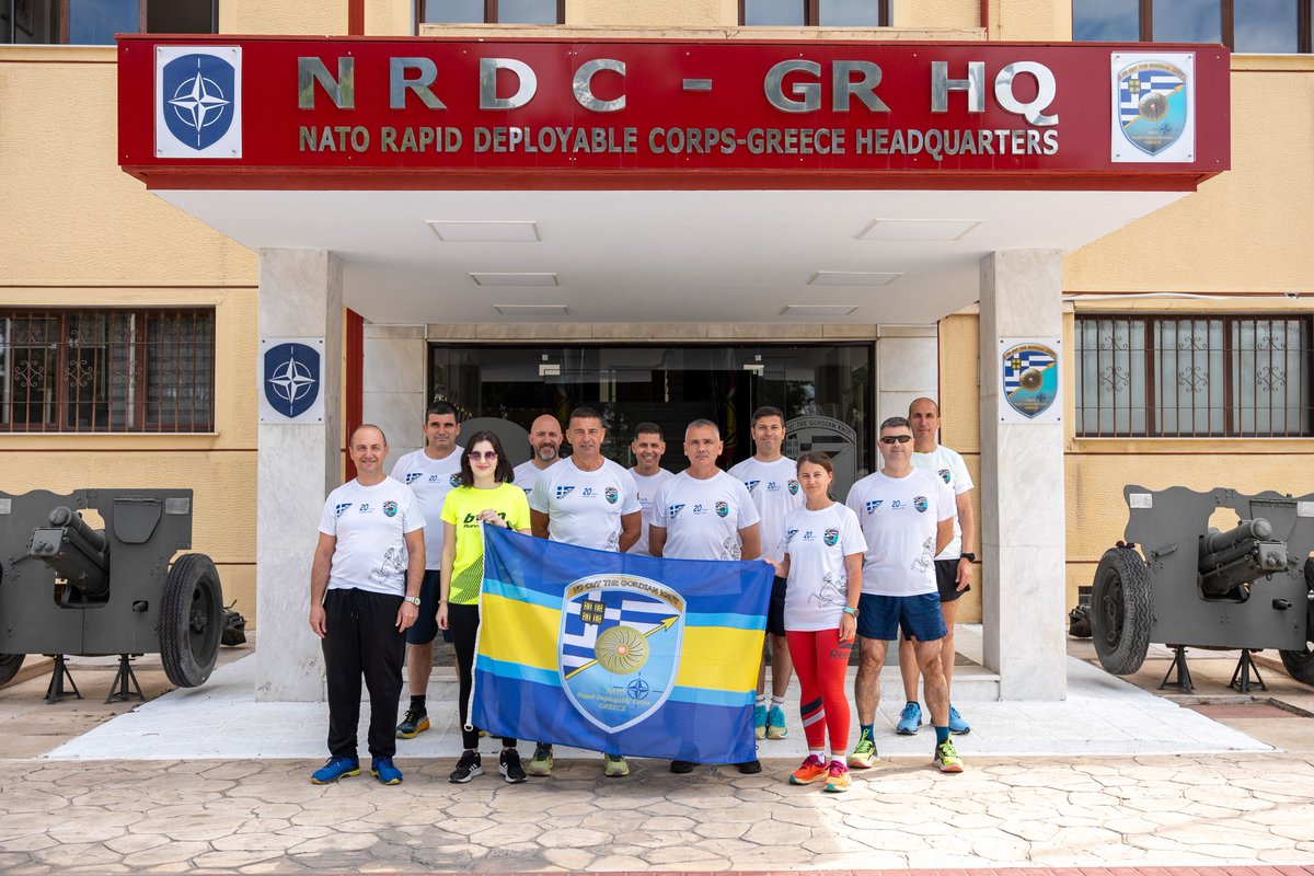 On Sunday 21th of April 2024, @NRDC_GR running team members, participated in the 18th International Marathon “ALEXANDER THE GREAT”.
#WeAreNATO #WeAreNRDCGR #WeAreAllies