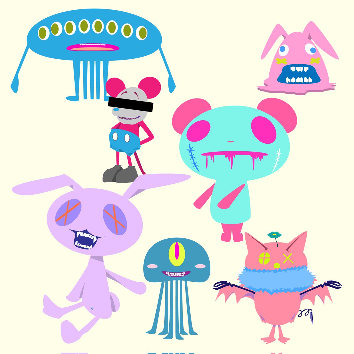 「へんならくがき 」|laika2slipコミティアA66aのイラスト