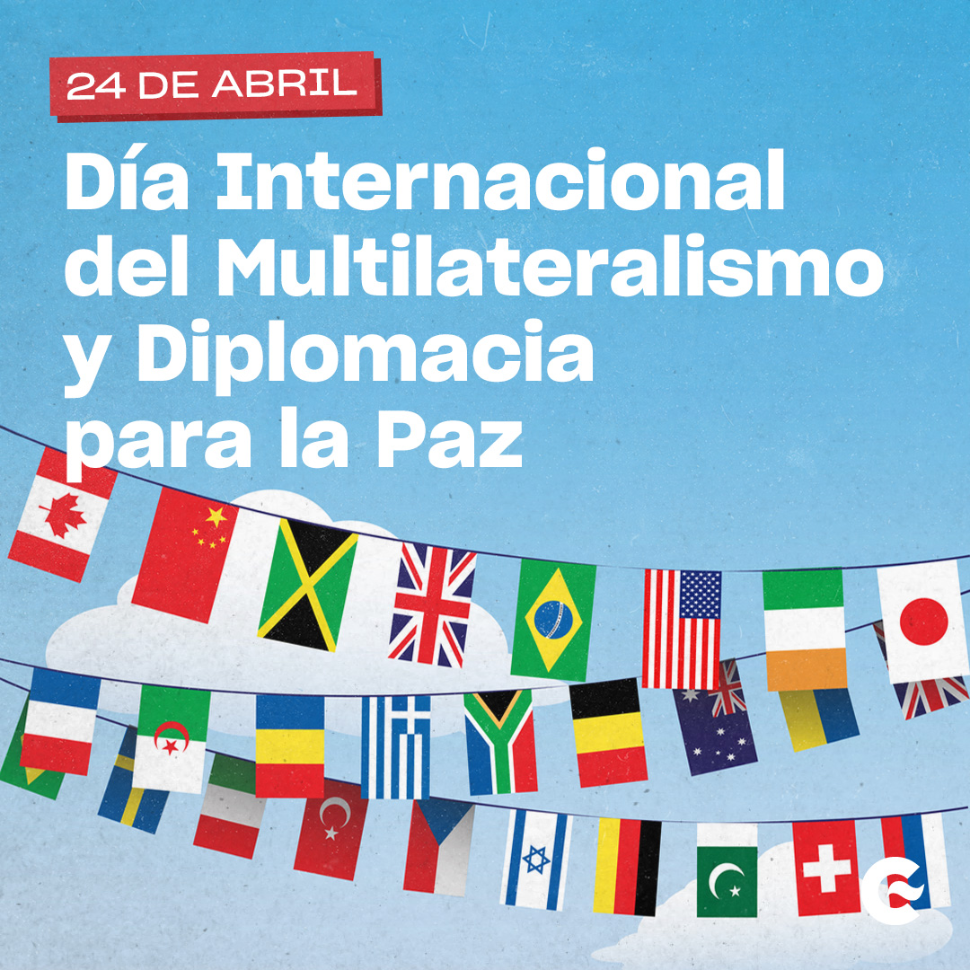 🗓️🌍 Hoy celebramos el Día Internacional del Multilateralismo y Diplomacia para la Paz porque creemos en los beneficios de colaborar en la búsqueda de soluciones, promover la paz y enfrentar desafíos. #SomosCooperación🇪🇸 👉🏽 bit.ly/49Iu5f7