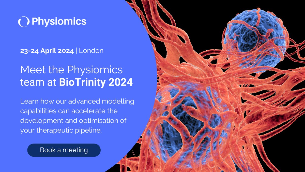 Physiomics's tweet image. 🚀 Day 2 at #BioTrinity is in full swing! There’s still time to come chat with our team to learn more about how we can help you accelerate your drug development pipeline, reducing timelines &amp;amp; risks. 💊 #DrugDevelopment #Pharma #BioTech @OBN_UK