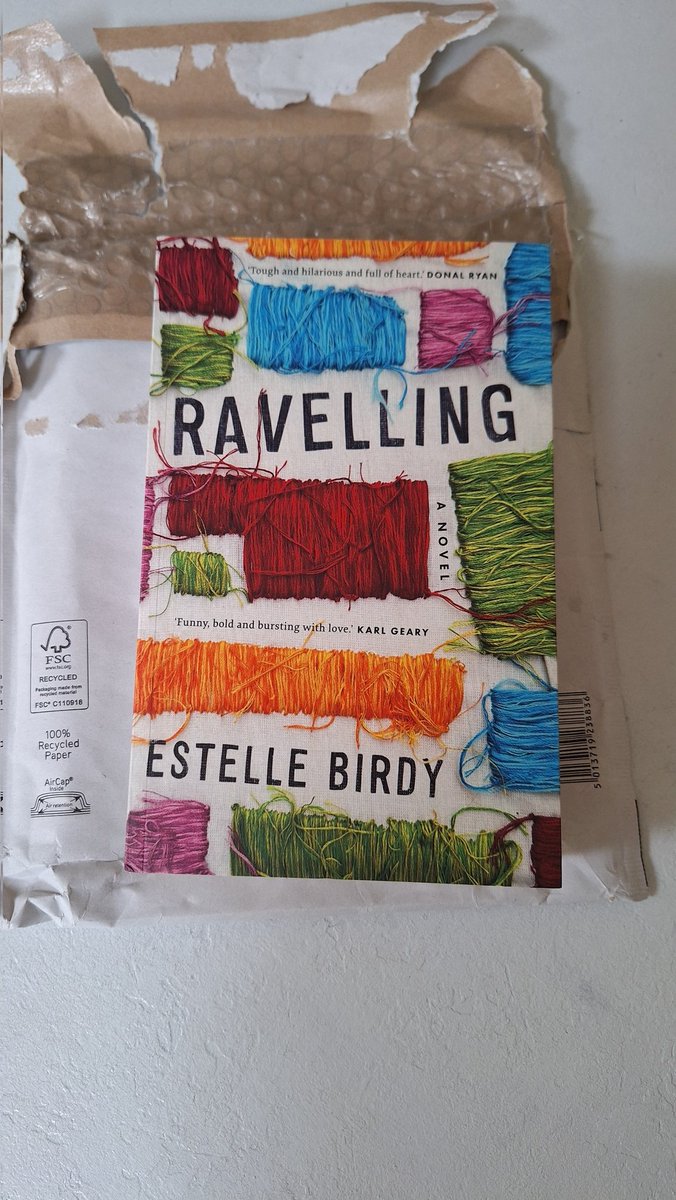 #Ravelling
#estellebirdy
#irishwriters
#just out
#reorder
#womenwrirers
#fun
#Dublin
#Ireland 
#laughs