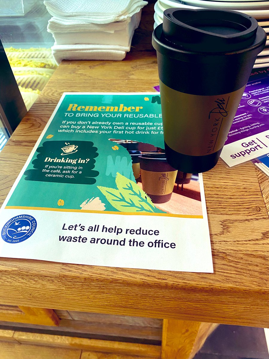 ♻️ Investing in a #reusable cup via this initiative at @BucksCouncil during #GreenerAHP week 🌍💚#sustainability #netzero @WeAHPs