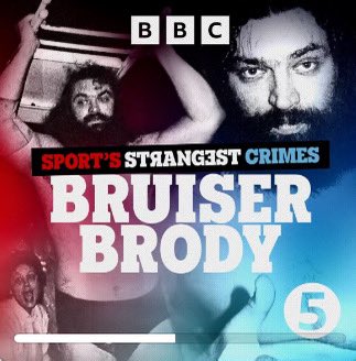 4 episodes in to @adamhillscomedy podcast on Bruiser Brody. Excellent listen. Loved Adam’s nudge to get a podcast out on Vince McMahon. That NEEDS to happen @BBCSounds