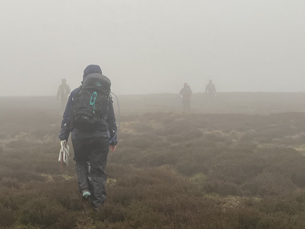 Photo of the day. It's not all sunshine, strolls and smiles... Out on one of my @nnas_uk courses back in January, learning about strategy, contours, bearings & how to follow them accurately in poor conditions. 📍Yorkshire Dales 📸 Throwback photo Jan 24 teamwalking.co.uk/event-category…