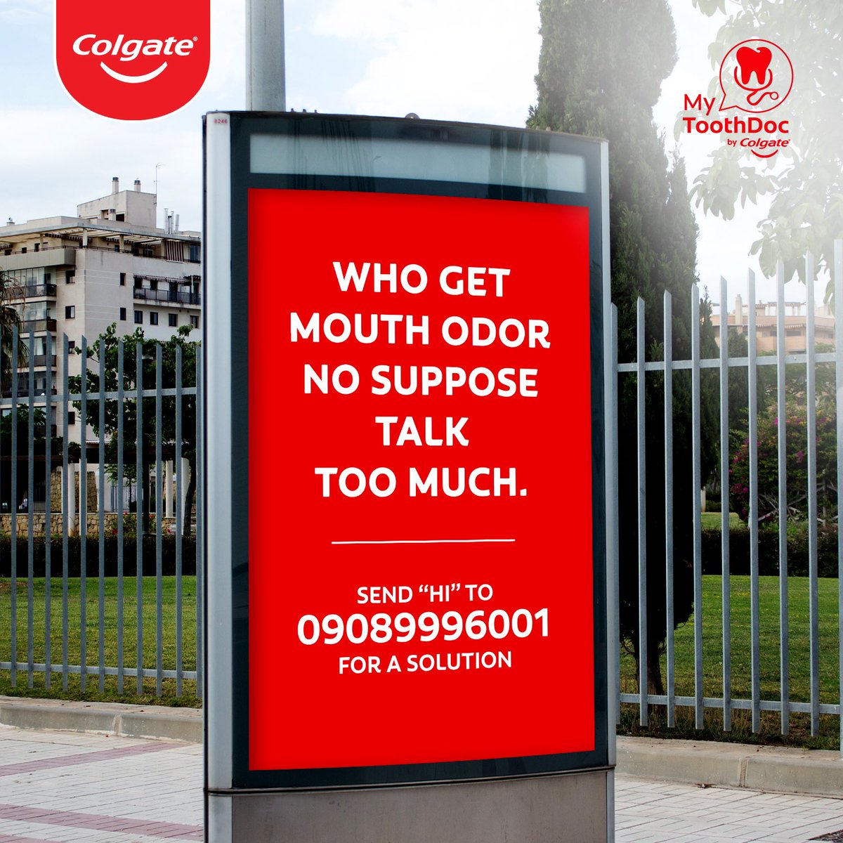 colgate_ng's tweet image. Talk is sweeter with a healthy mouth. Chat MyToothDoc to check your mouth.
 
#SmileWithColgate