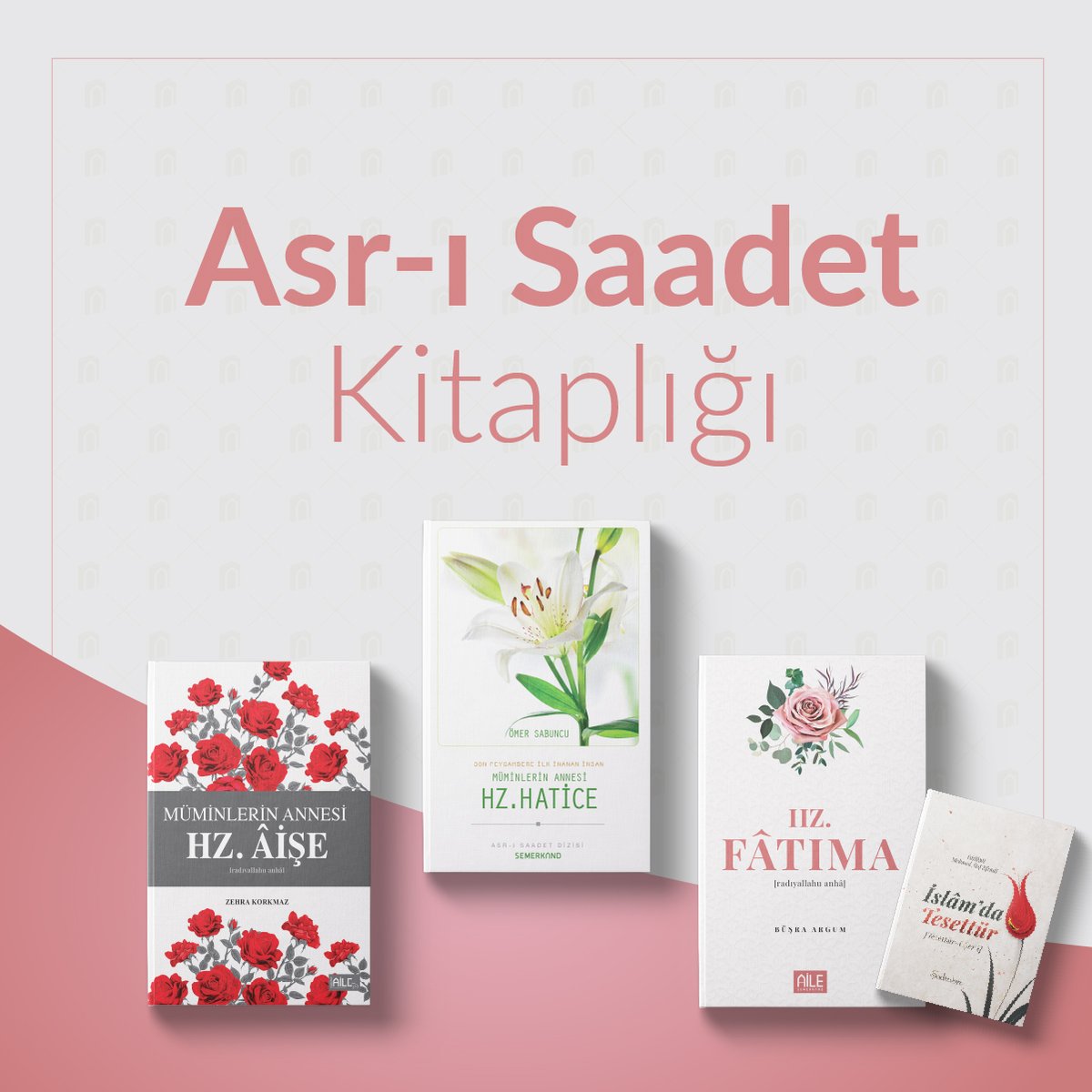 ASR-I SAADET KİTAPLIĞI Asr-ı Saadet kategorisindeki birbirinden değerli eserler bu kitaplıkta... semerkandkitap.com/kategori/asri-… İYİ OKUR, İYİ KİTAP OKUR #islam #peygamber #hadis #siyer #ahlak #edep #adap #ibadet #ilim #hikmet #kitap #semerkandkitap #iyiokuriyikitapokur