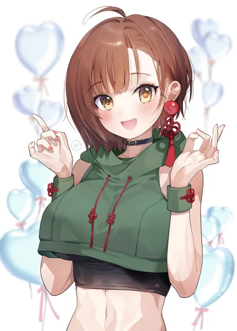 久々に看板娘の優結を描きました 