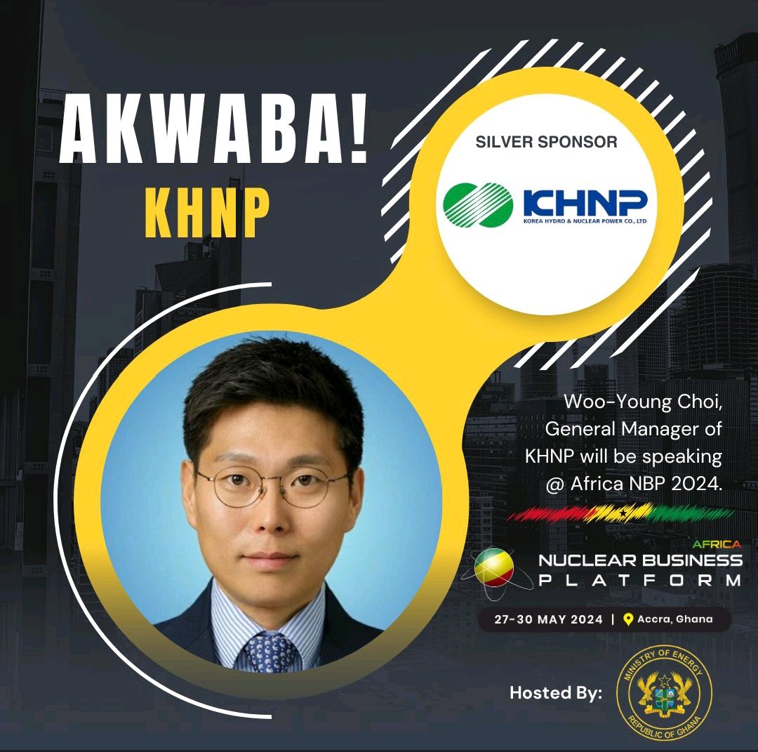 #Africa #NBP 2024 is delighted to welcome Korea Hydro & Nuclear Power (#KHNP) as a Silver Sponsor of the conference and look forward to having its General Manager, Woo Young CHOI share on the various #SMR technologies which 🇰🇷 #SouthKorea is developing. Several #African countries…