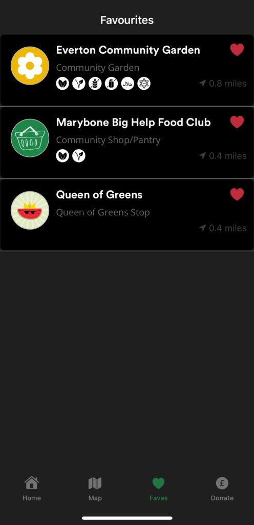 Do you have a favourite CFS or @QueenGreensBus stop? 🍴🚐 By clicking the ♥️ icon at the bottom of the map page on our new #app, you can save your favourites for future reference and to keep on top of any updates they may have! Download it here👉feedingliverpool.org/the-feeding-li…