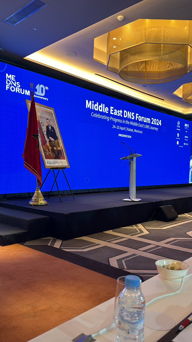 We are happy to be part of the 10th ME DNS FORUM anniversary taking place in Rabat, Morocco.