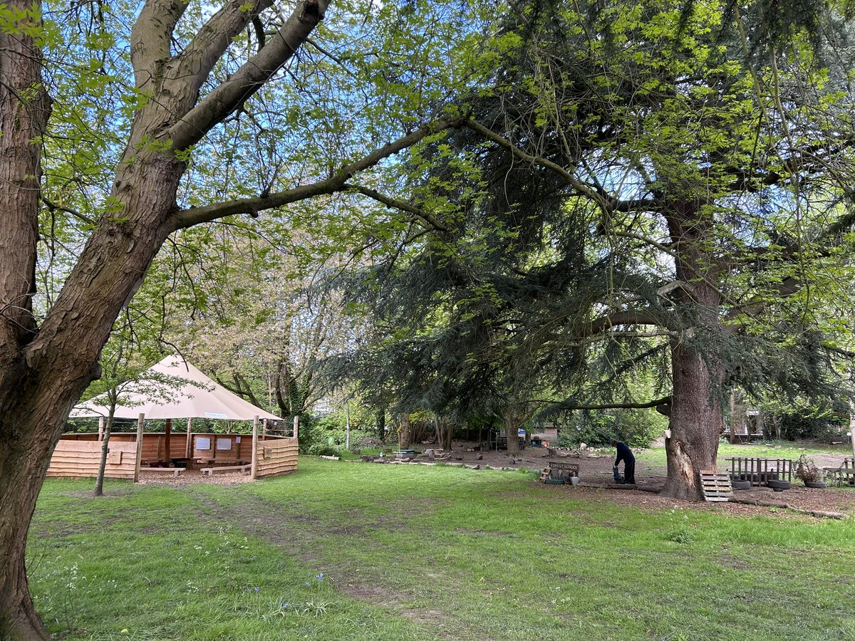 Lovely to welcome so many visitors to our open morning <a href="/ECSPrep/">Ewell Castle Prep School</a> <a href="/EwellCastleUK/">Ewell Castle School</a> today, "where children thrive." Forest School is ready to welcome our young learners #outdoorlearning #natureconnected