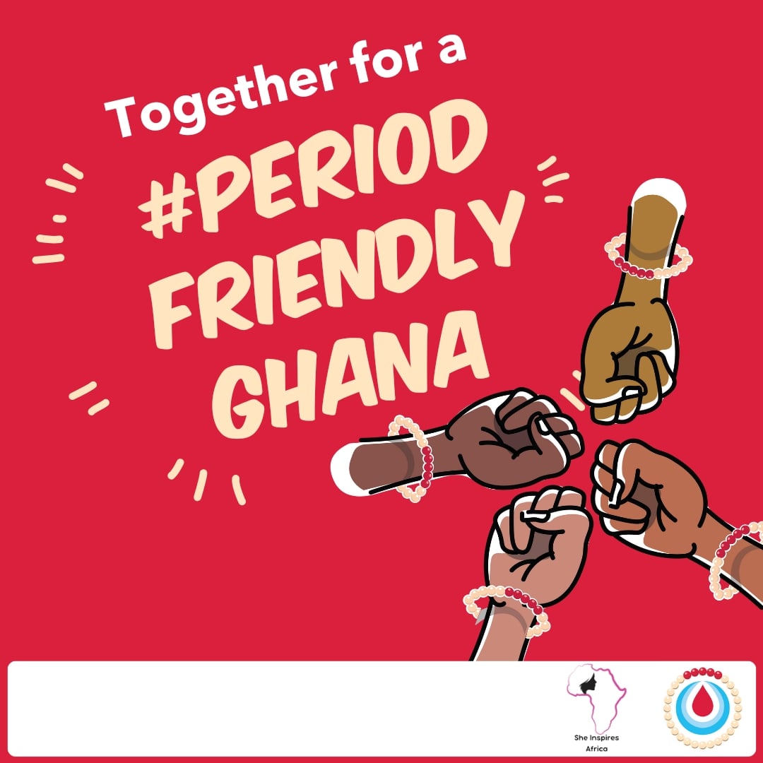 All we need as girls, is to menstruate in dignity &be comfortable even at that time of the month. You can make this dream a reality by supporting our advocacy to End Period Poverty

For further inquiries please contact +233 5450 58124

#menstrualhealthmatters 
#LeaveNoWomanBehind