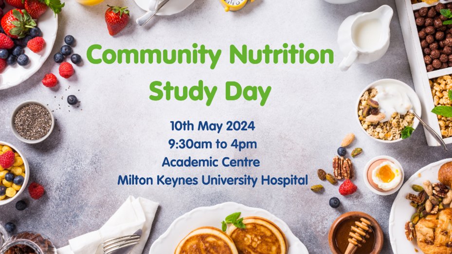 We have our exciting Community Nutrition Conference taking place on Friday 10th May, at the Academic Centre between 9:30am - 16:00pm. This is open to all carers, managers, chefs, nurses and many more. Click the link below to register your interest: shorturl.at/uUXZ5