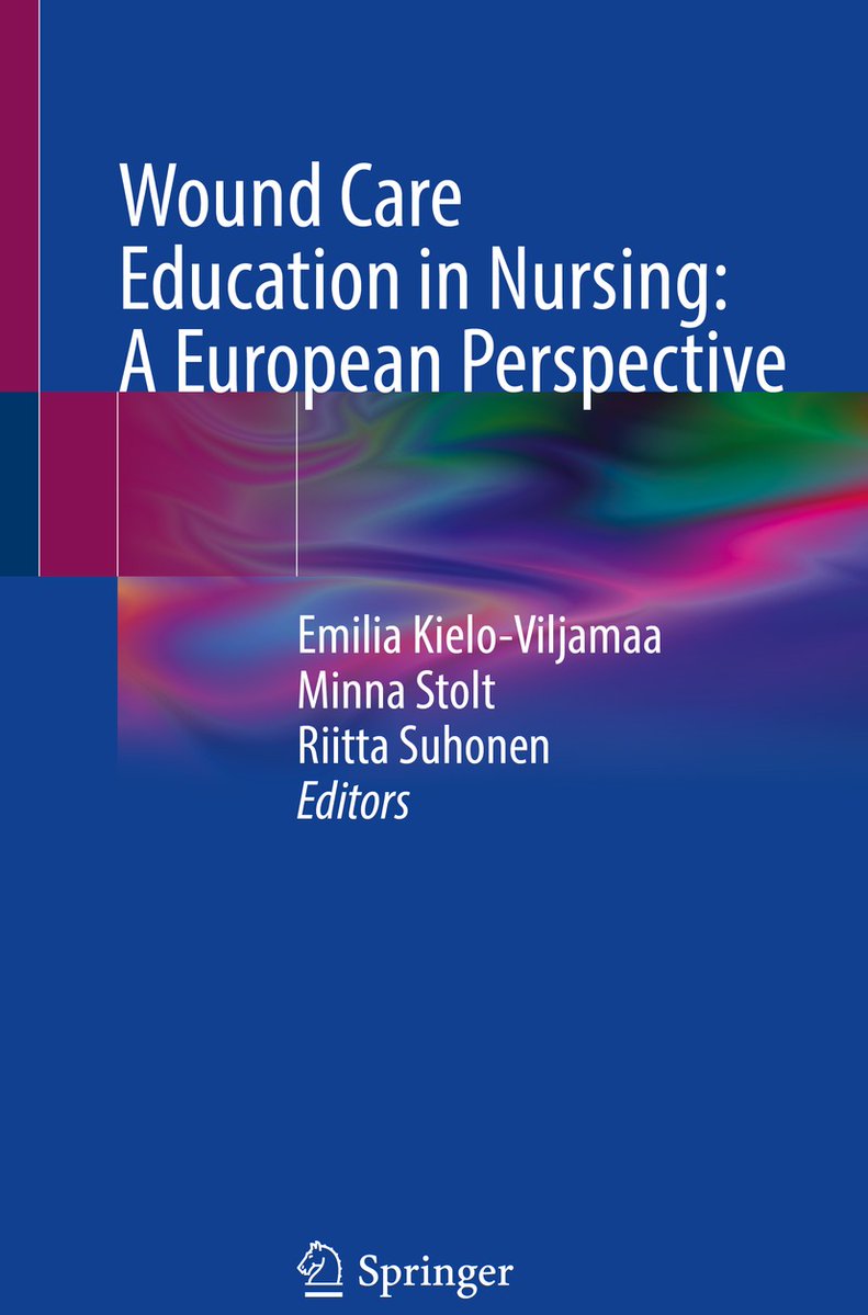 Published @SpringerNature! 'Wound Care Education in Nursing: A European Perspective' Eds.: Dr. Emilia Kielo-Viljamaa, Dr. Minna Stolt, Dr. Riitta Suhonen @NoviaUAS @UniTurku Check the online book here: bit.ly/4b6SBH0 @springer1842 @probstseb @EWMAwound
