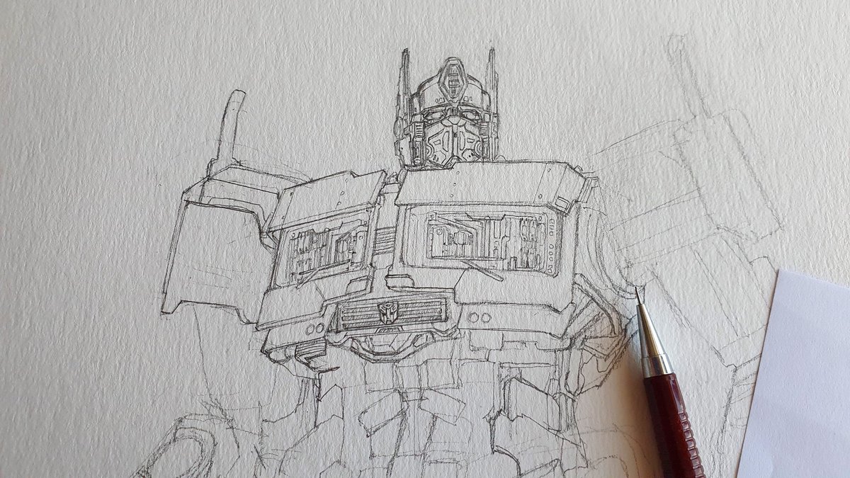 ROTB Optimus Prime WIP.

#transformers #optimusprime #sketch #art #pencilart #pencildrawing #rotb #TransformersRiseOfTheBeasts