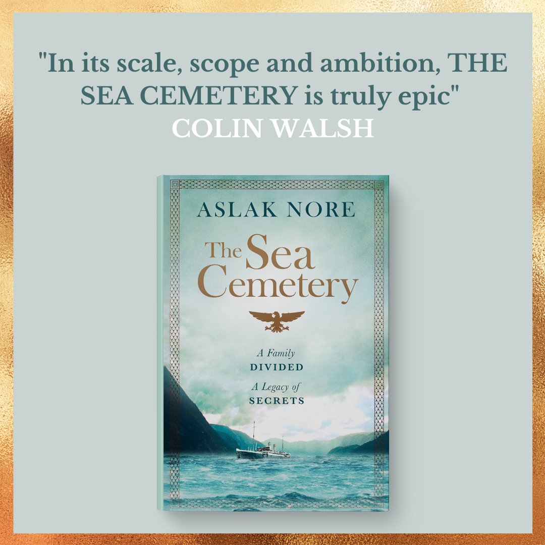 🌊This immensely satisfying thriller - for readers of THE SHADOW OF THE WIND, THE GIRL WITH THE DRAGON TATTOO and THE TRUTH ABOUT THE HARRY QUEBERT AFFAIR - is out TOMORROW #TheSeaCemetery by @aslaknore