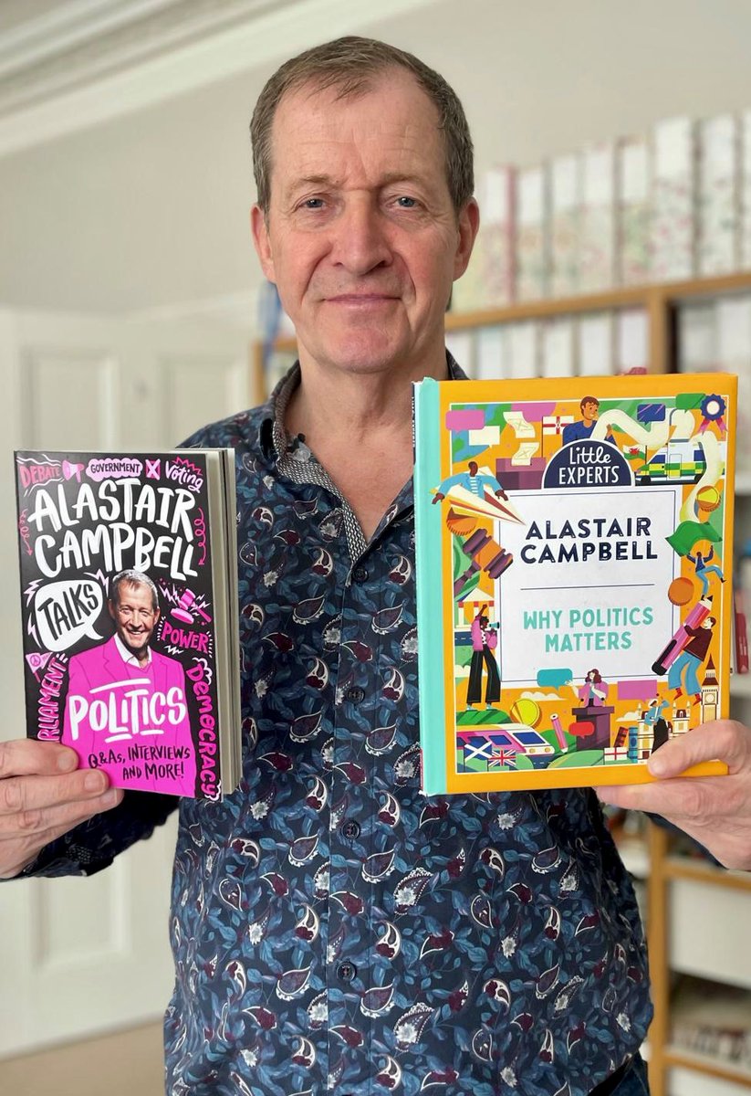 📚 Galvanise the next generation of voters with TWO brand new books from @campbellclaret for children and young adults, published by @FarshoreBooks! Both books are out on 29th August and are available to pre-order now: lnkfi.re/sJJcp0